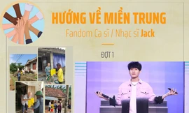 Jack và nhà Đóm chung tay thực hiện các dự án ý nghĩa giúp đỡ người dân miền Trung