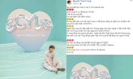 Ngay lúc nửa đêm, Sơn Tùng M-TP bất ngờ chia sẻ tâm tư trong ngày sinh nhật