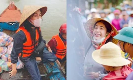 Thủy Tiên và những lần “ghi điểm” trong lòng công chúng suốt hành trình cứu trợ miền Trung