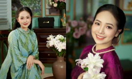 Nàng mẫu ảnh Gen Z đắm thắm trong bộ ảnh đón Xuân quay về với những giá trị xưa cũ