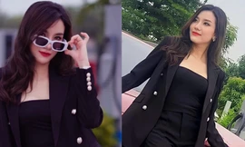 Đại uý Vi Thường - Ái Mỹ trong phim Tình trạng: Đã ly hôn: ‘Người trẻ yêu vội, dễ tan trong hôn nhân’