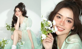 Nữ sinh 2K3 khoe nhan sắc ngọt ngào trong bộ ảnh mới