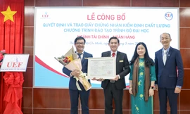 Ngành Tài chính Ngân hàng, ĐH Kinh tế Tài chính TP. HCM đạt chuẩn kiểm định chất lượng