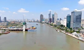 Cầu Thủ Thiêm 2 đang thi công tới đâu?