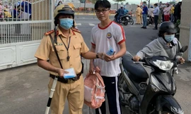 Công an TP. HCM đồng hành với thí sinh thi tốt nghiệp THPT 2020