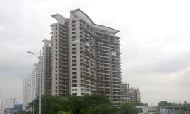 Cận cảnh khối bê tông đồ sộ ở dự án Kenton Node bị BIDV 'siết nợ'