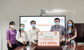 Tập đoàn Hưng Thịnh tặng 2 tỷ đồng cho Trung tâm Kiểm soát bệnh tật TPHCM 