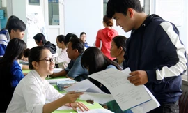 Nhiều trường đại học phía Nam công bố điểm trúng tuyển