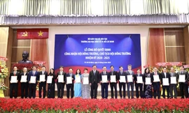 Trường ĐH Kinh tế TP. HCM ra mắt Hội đồng trường, nhiệm kỳ 2020-2025