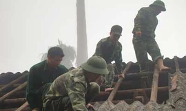 Bộ đội Biên phòng giúp dân sau bão lũ