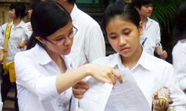 Điểm chuẩn ĐH Hùng Vương, Hòa Bình