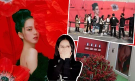Flower House của Jisoo (BLACKPINK): Fan xếp hàng dài chờ vào cửa, bất ngờ vì nữ idol ghé đến