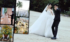 Đám cưới Trần Kiều Ân - Alan: Lễ đường ngập hoa hướng dương, không nhận tiền mừng