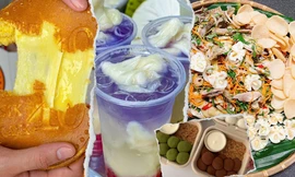 5 món ăn vặt gây bão mạng 2023: Gỏi gà măng cụt, bánh đồng xu phô mai và gì nữa?