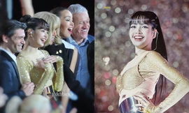 Lisa được Đệ nhất phu nhân Pháp kéo tay đứng center, lần đầu diễn live cùng DJ Snake