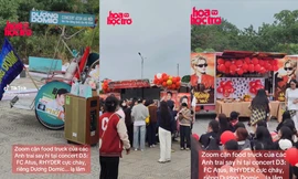 Concert Anh Trai Say Hi D-3: Ê hề foodtruck, fan xếp hàng dài mở "1001 content"