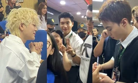 HIEUTHUHAI cùng các Anh Trai "Say Hi" giao lưu với đoàn viên, thanh niên