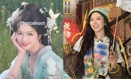 Suni Hạ Linh diện đồ cổ trang đẹp tựa tiên tử, là tạo hình Công diễn 3?