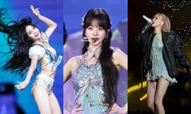 Wonyoung IVE "đụng hàng" Lisa - Rosé: Mỗi người một kiểu phối, khí chất khác biệt