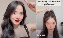 Tạo kiểu tóc "kiwi kiwi" vừa đi học vừa đi chơi: "Vụng" đến mấy cũng làm được!