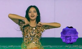 Cận cảnh tờ đôla Lisa "thả bay" ở chặng cuối world tour BLACKPINK: Tỉ mỉ từng chi tiết