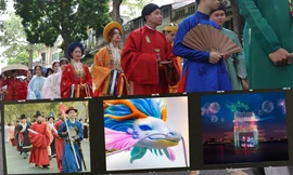 Bản đồ đi chill Hà Nội cuối tuần: Ngắm đội rước "Bách Hoa", xem 2025 drone trình diễn