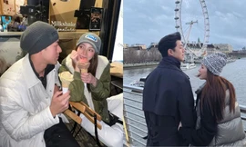 Baifern Pimchanok - Nine Naphat hẹn hò tại trời Âu, lần đầu đăng ảnh đôi cực ngọt ngào