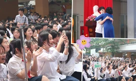 THCS Ngô Sĩ Liên tổng kết năm học, teen 2K9 xúc động tạm biệt "nhà chung"