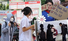 Thi tốt nghiệp THPT 2023: Sĩ tử và đội tiếp sức "bật chế độ cất cánh" trước giờ G