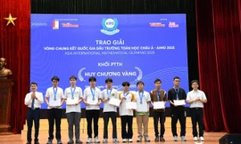 Chung kết Quốc gia AIMO 2025 khối THPT: Duy nhất 1 nữ sinh giành huy chương