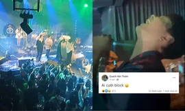 Thơm Da LAB gặp sự cố đúng chất Halloween trong liveshow khiến Hoàng Dũng cười "out nét"