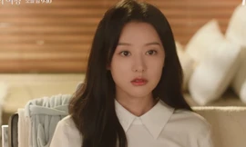 Queen of Tears tập 3: Kết bằng cảnh hôn, Ji Won "đứng hình" vì cơ bụng Kim Soo Hyun