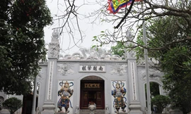 Khu di tích lịch sử đền Hùng có khả năng thành công viên văn hóa tâm linh Ảnh: Hồng Vĩnh