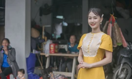 Á khôi du lịch Hà Tĩnh rạng ngời trong phiên chợ Xuân 