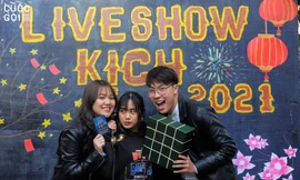 Sinh viên trường Báo háo hức chào Xuân cùng Photobooth “Lời chưa nói”