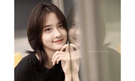 Xao xuyến với nét đẹp dung dị của nữ sinh trường Dệt may