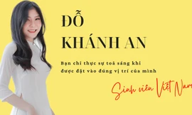 Nữ sinh trường Báo xinh đẹp, đa tài: “Bạn chỉ thực sự toả sáng khi được đặt vào đúng vị trí của mình”