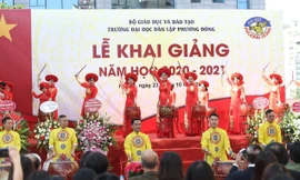 Trường Đại học Phương Đông đón gần 2000 tân sinh viên trong lễ Khai giảng năm học mới