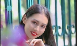 Hoa khôi Học viện Phụ nữ Việt Nam tinh khôi trong bộ ảnh áo dài