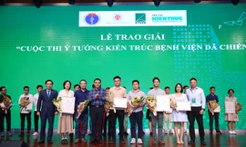 “Cú đúp” giải thưởng của sinh viên ĐH Kiến trúc tại cuộc thi thiết kế bệnh viên dã chiến