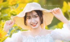 Vẻ đẹp trong veo tựa ‘nàng thơ’ của nữ sinh trường Cao đẳng Sư phạm Trung ương