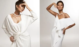 Hoa hậu H’Hen Niê diện đầm khoét ngực gợi cảm hút mắt