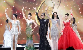 Top 10 HHHV Việt Nam 2017 đẹp khó rời mắt với váy dạ hội