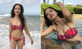 Diệu Thảo 'Phía trước là bầu trời' lần đầu khoe ảnh bikini 'gây sốt'