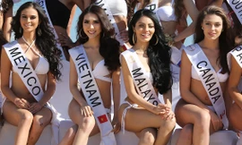 Tường Linh lọt top 10 thí sinh được yêu thích nhất Hoa hậu Liên Lục Địa.