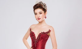 Á hậu Huyền My.
