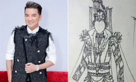 Mr. Đàm hé lộ trang phục hoành tráng khi đóng Ngọc Hoàng trong Táo Quân