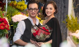 'My sói' khoe vai trần quyến rũ, tình tứ bên Cảnh 'soái ca'