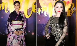 'Chim công' Linh Nga mặc xuyên thấu, 'đọ sắc' HH hoàn vũ Riyo Mori