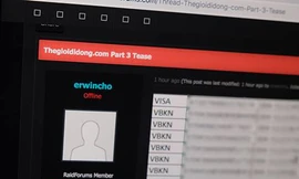 Thông tin thẻ tín dụng của khách hàng được cho là từ Thế Giới Di Động được chia sẻ tối 7/11 trên RaidForums.
